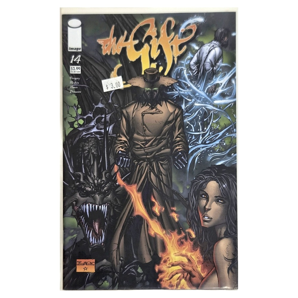 Gift 14 Comic Book 2006 Gregory Heden Raven Dreamer Tyler Art Image Comics BN